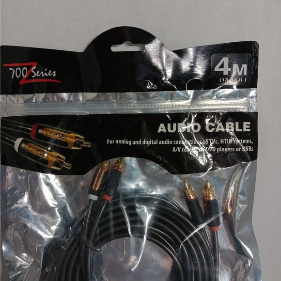 Forza Digital Audio Cable 4M Gold Plated 700 Z Series 3 packs 13.12 Feet - Picture 5 of 6